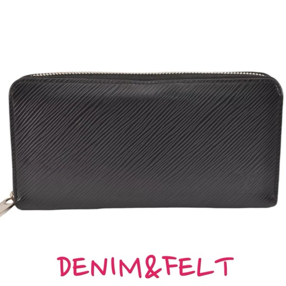🩷Louis Vuitton Black/Pink Epi Zippy Long Wallet/Purse |PRELOVED | RARE!!🩷🖤🩷 - Picture 5 of 16
